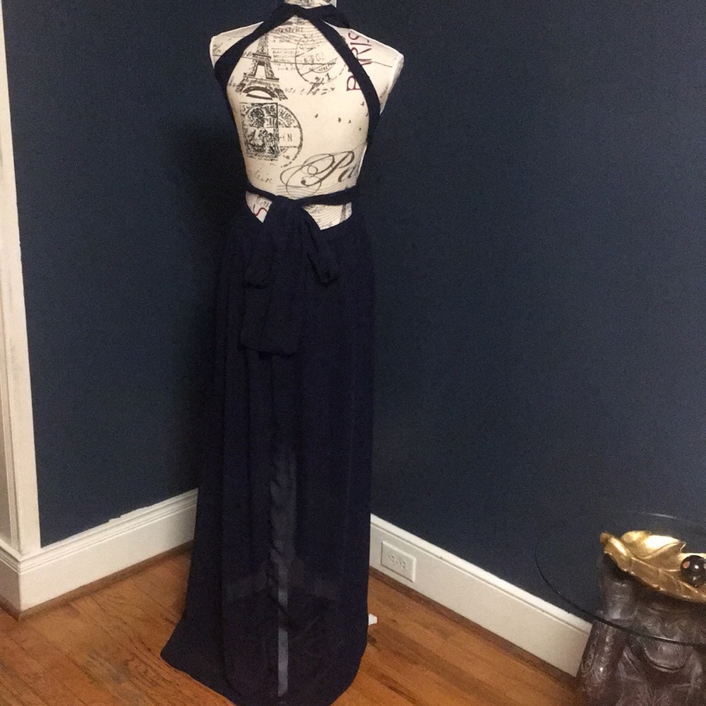 Mid skirt w/ long chiffon overlay. New w/out tags. - Picture 2 of 2